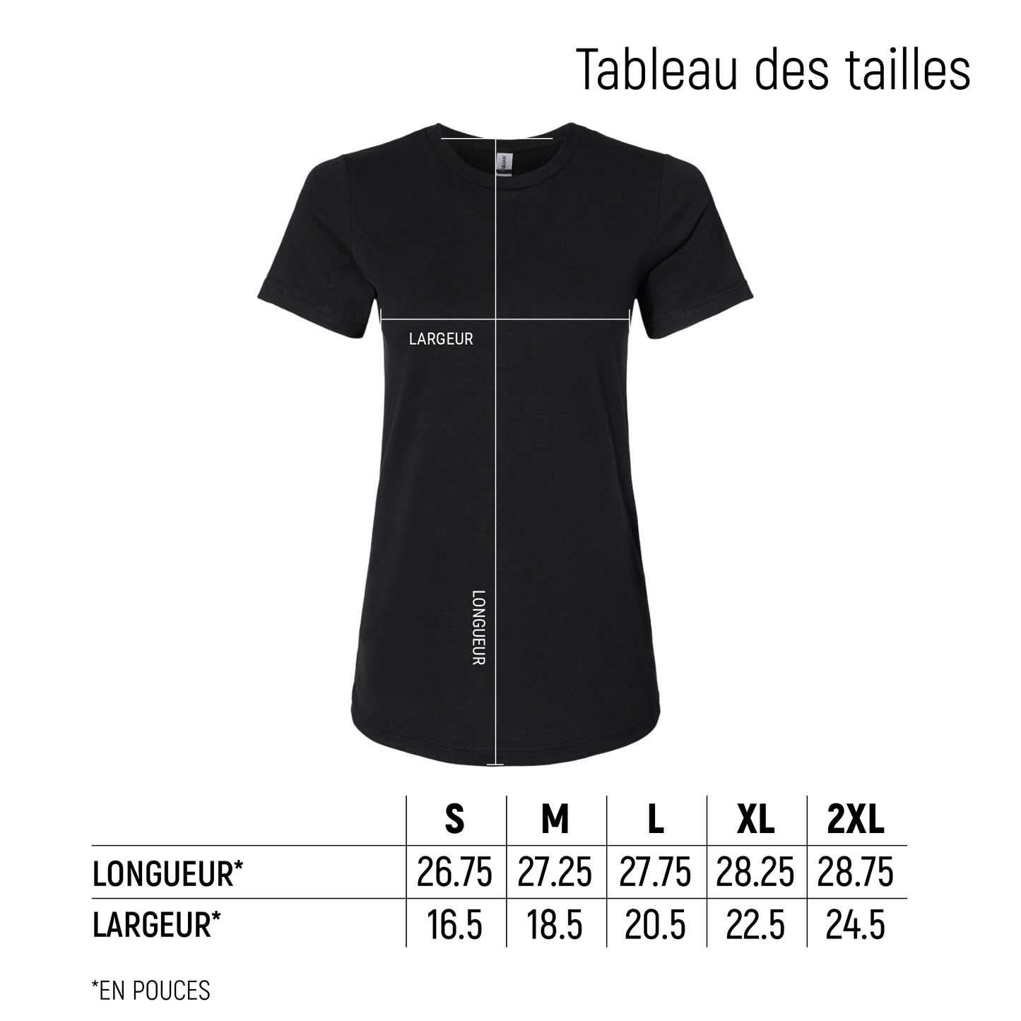 T-Shirt noir RLR BURN-X - Femme