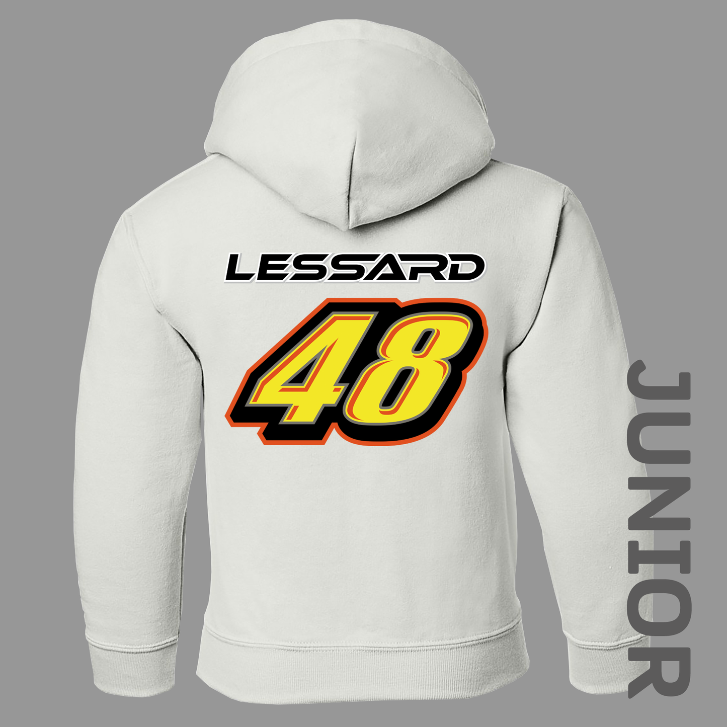 Hoodie blanc RLR voiture 2024 - Junior