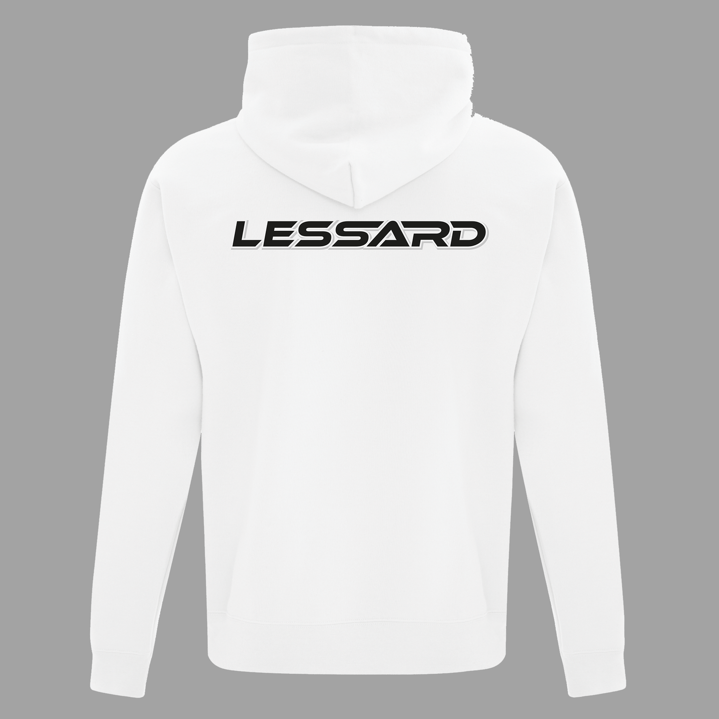 Hoodie blanc unisexe - voiture 2024