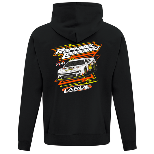 Hoodie noir LARUE 2025 - Unisexe