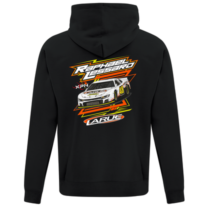 Hoodie noir LARUE 2025 - Unisexe