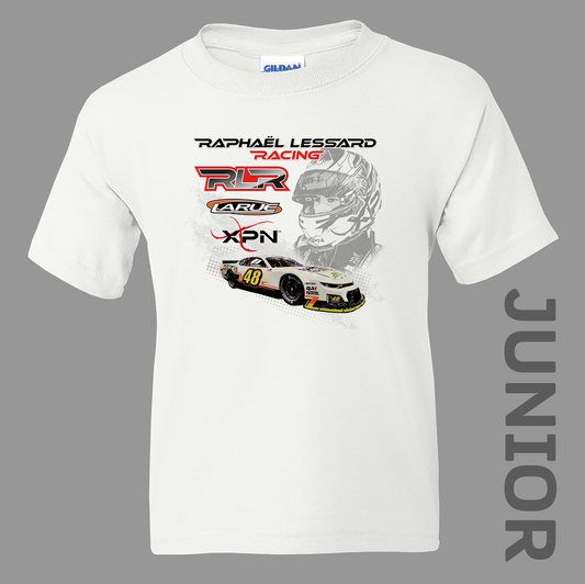 T-Shirt blanc RLR voiture 2024 - Junior